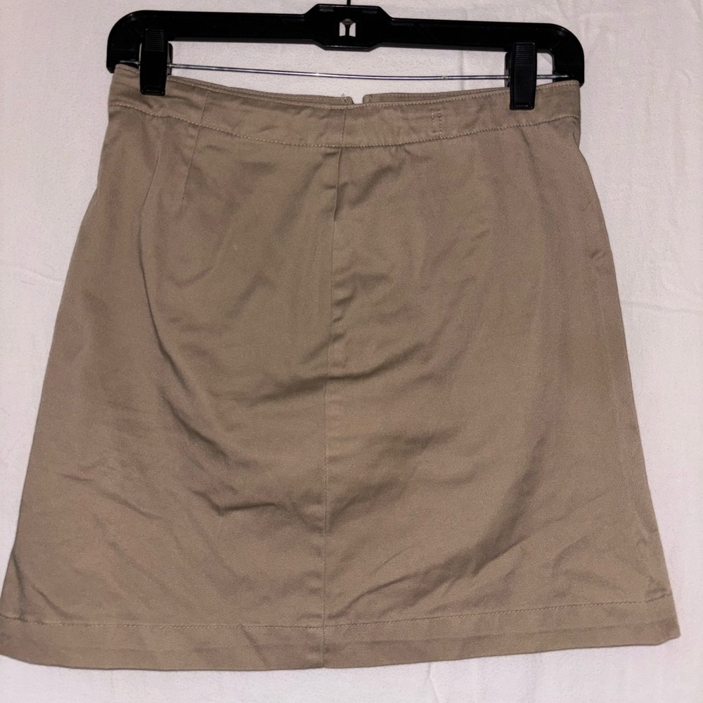 Khaki skirt